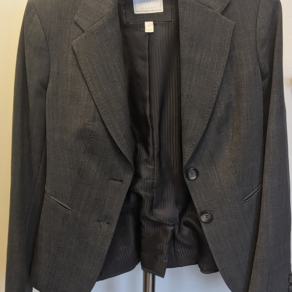 The Limited Travel Suit 2 Button Blazer Cassidy Fit Pant Gray Women’s Size 0/2 - Picture 7 of 7
